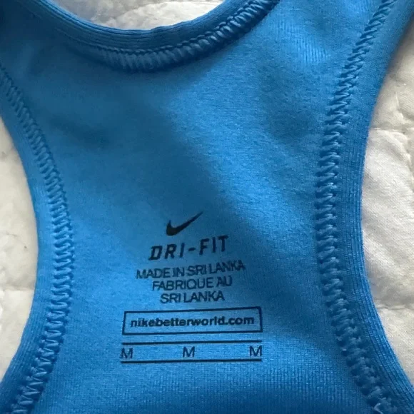 Nike Women's Swim Top in Vibrant Blue - Picture 3 of 3